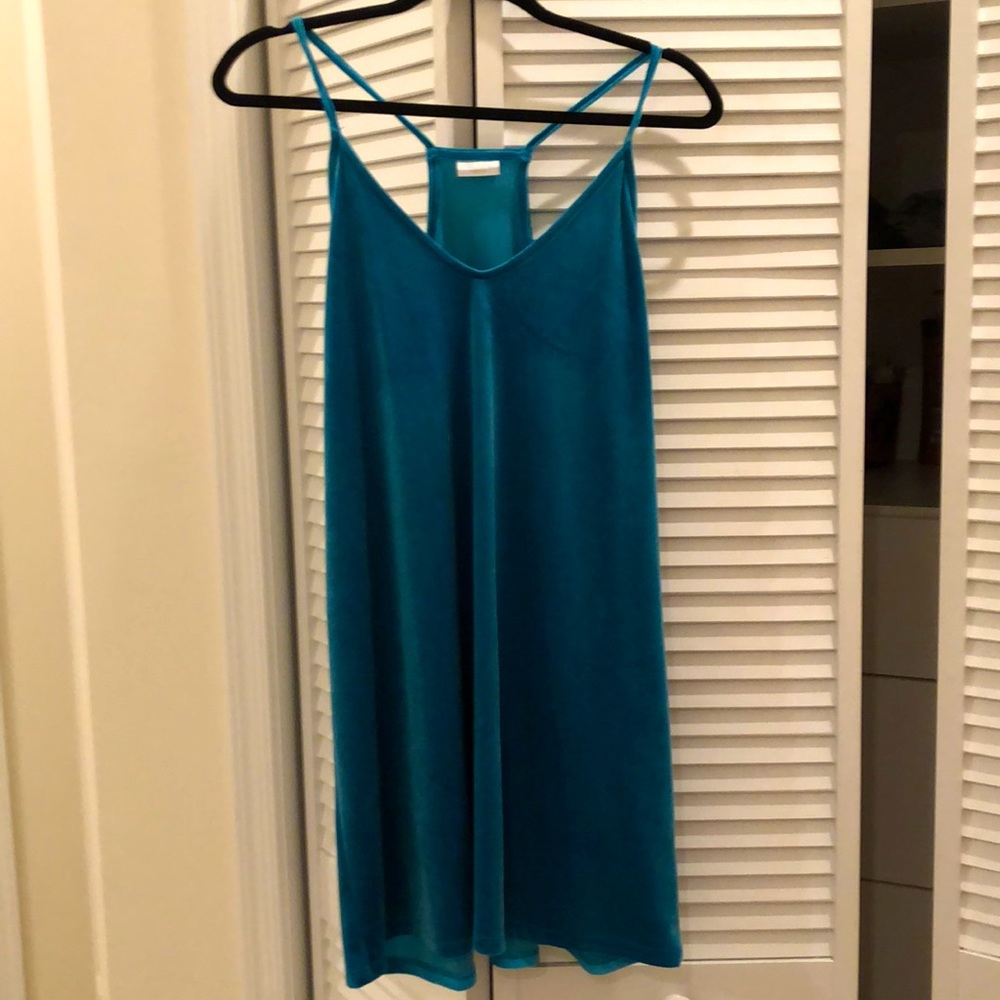 Abound velvet swing dress